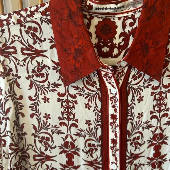 Alice + Olivia Printed Maxi Dress - Picture 8 of 11